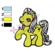 My Little Pony Embroidery Design 10